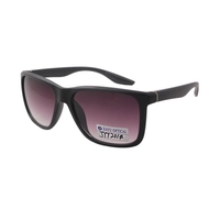 High Quality UV400 Polarized Mirror Lens Black Unisex Plastic Sunglasses